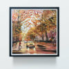 An original painting by Angela Wakefield - The Fall, Greenwich Village, NYC
