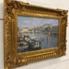 Original Painting of Amsterdam Canal by Cees Muller