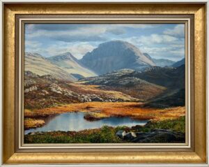 Great Gable in the English Lake District by Modern British Landscape Artist